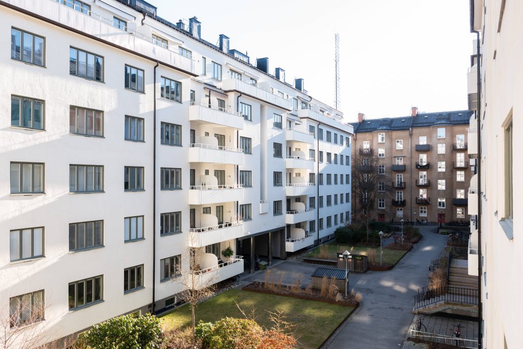 31. Nybyggd balkong BRF Sodertalje Blombacka