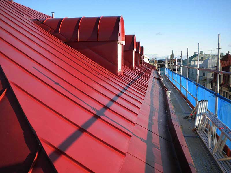 Renovering av plattak snorrasskydd Sundyberg Ursvik