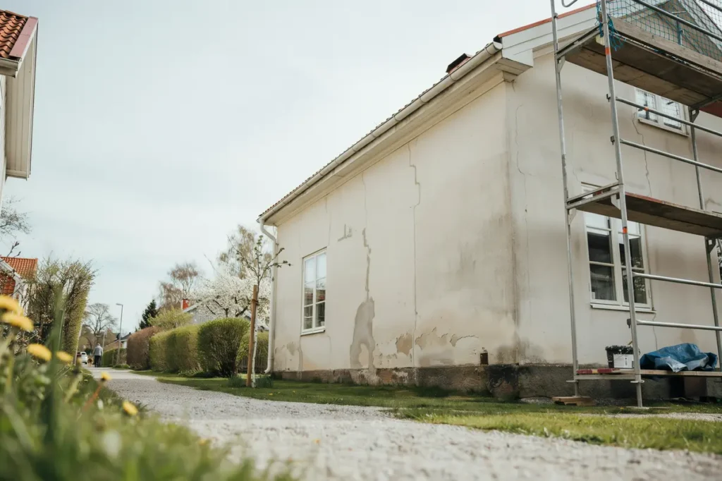 n r r det dags att putsa om fasaden tecken intervall och smarta val f r villa gare