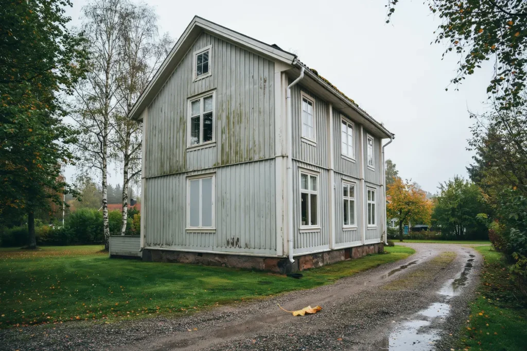 s skyddar du fasaden mot alger och m gel i svenskt klimat